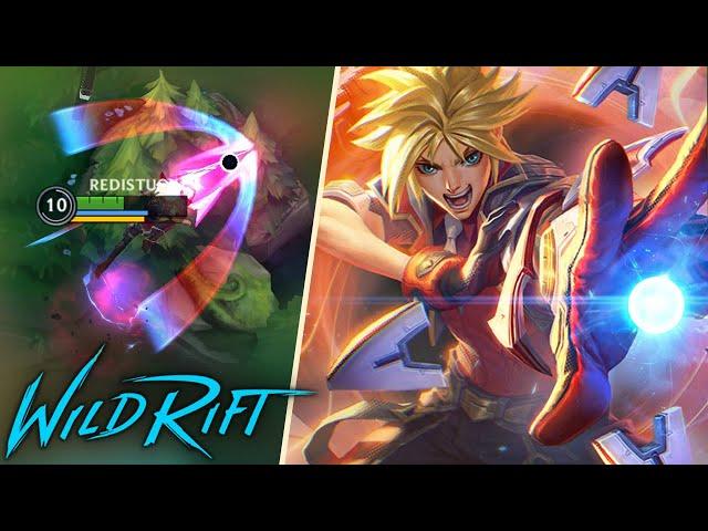 BATTLE ACADEMIA EZREAL GAMEPLAY | THE LEGENDARY SKIN - WILD RIFT