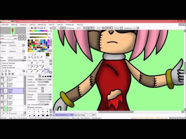 Especial de Halloween!!! :D/Speed paint-Amy.exe