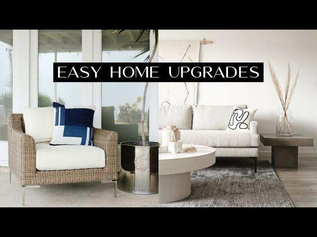 EASY HOME UPGRADES YOU NEED TO TRY 2021