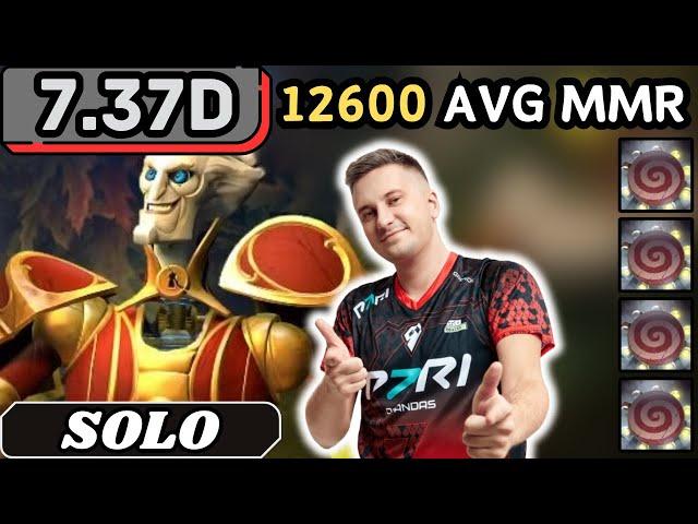 7.37d - Solo RINGMASTER Hard Support Gameplay - Dota 2 Full Match Gameplay