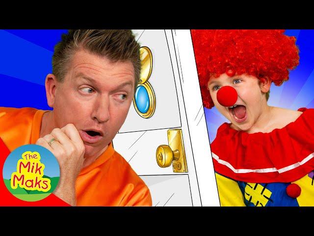 Who's That At The Door? | Halloween Songs for Kids | The Mik Maks