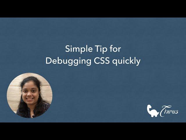 Simple Tip for Debugging CSS quickly in Firefox Browser