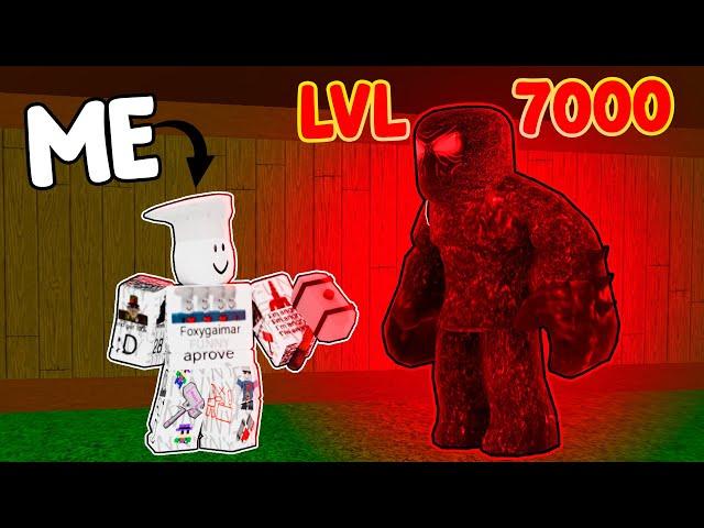 PLAYING AGAINST A LEVEL 7000 PLAYER IN ROBLOX FLEE THE FACILITY!