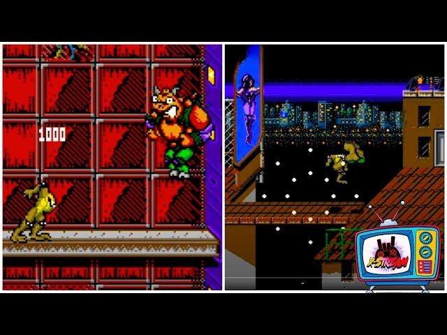 ДИМАС СМОТРИТ BATTLETOADS RETURNS (TRIPLE PUNCH)