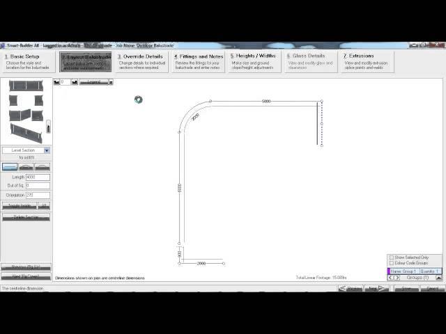 Презентация программы для стеклянных ограждений Smart Balustrade