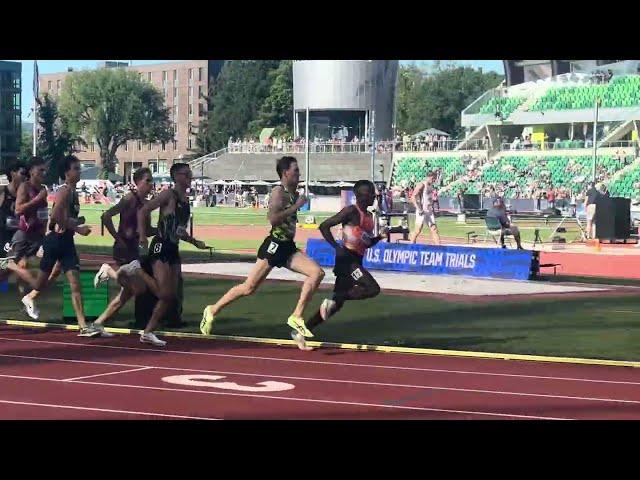 Sahlman (3:38), Comber, Engels, Teare, Murphy Men’s 1500m Round 1 Heat 1 Olympic Trials 2024