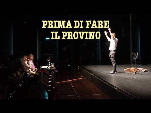 ENTRARE IN UNA SCUOLA DI TEATRO - RIFLESSIONI SU CASTING E PROVINI. Giovanni Covini / AdPersonam