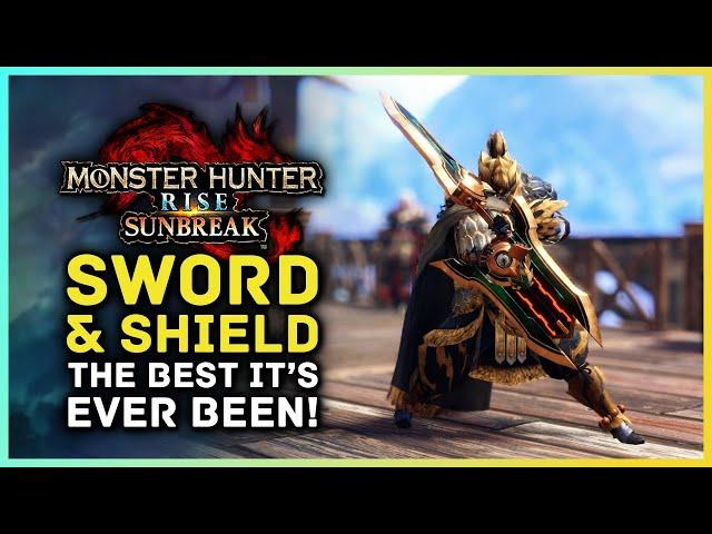 Monster Hunter Rise Sunbreak - Sword & Shield is the Best It's EVER BEEN!