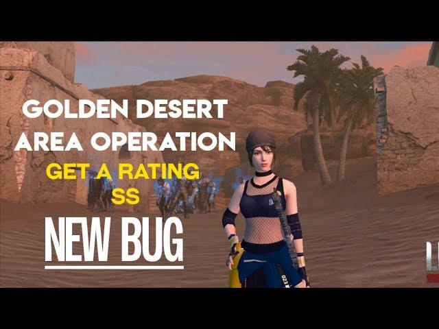 LIFEAFTER | GOLDEN DESERT AREA OPERATION | WITH NEW BUG