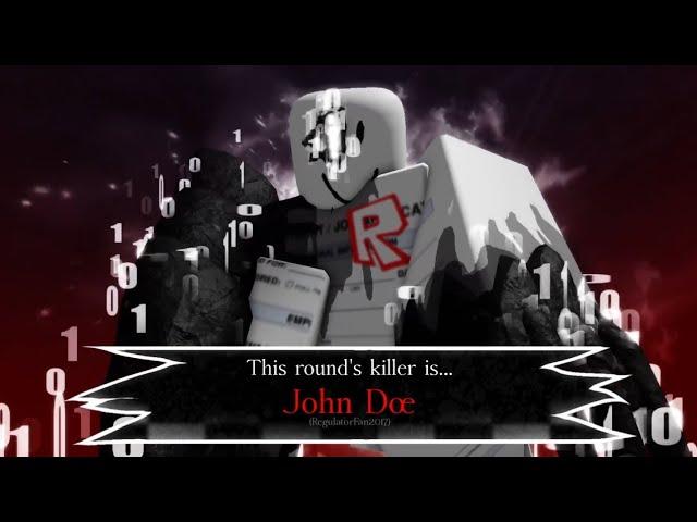 "Job Application" - Forsaken John Doe Yourself Skin Gameplay (Roblox)