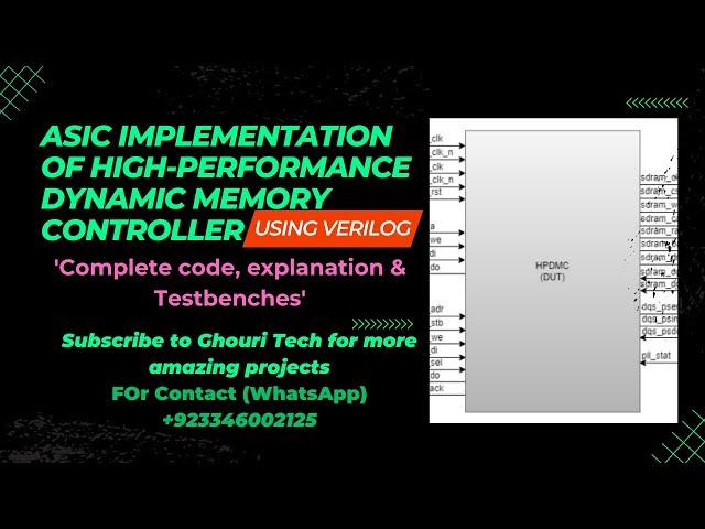 ASIC Implementation of High-Performance Dynamic Memory Controller Part 2