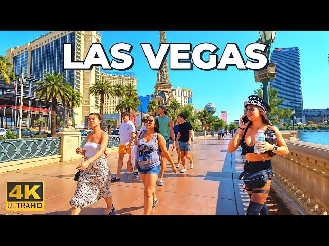 Las Vegas Strip Sunday Walk - August 2024