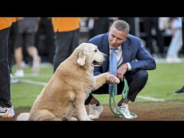 Kirk Herbstreit cries paying tribute to late service dog Ben