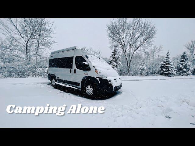 Living In My Van| A Couple Days In My Life During A Snow Storm|Ep.79