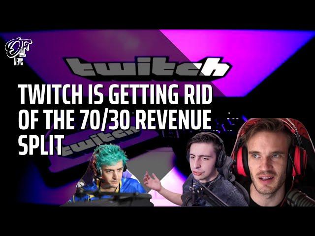 Twitch Is Getting Rid Of The 70/30 Revenue Split