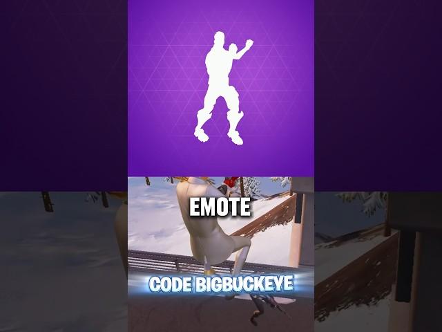 The fresh emote #fortnite #bigbuckeye #rare