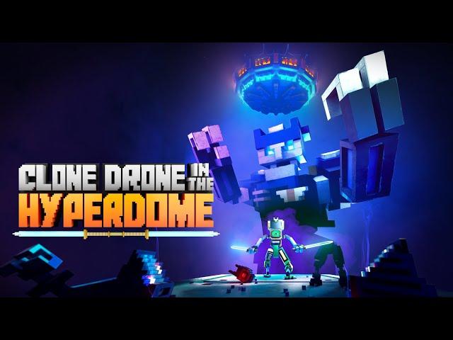 Clone Drone in the Hyperdome - Release Date Announcement Trailer