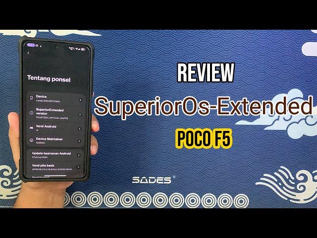 Review Custom Rom SuperiorOs Extended Andorid 14 - Poco F5 Indonesia