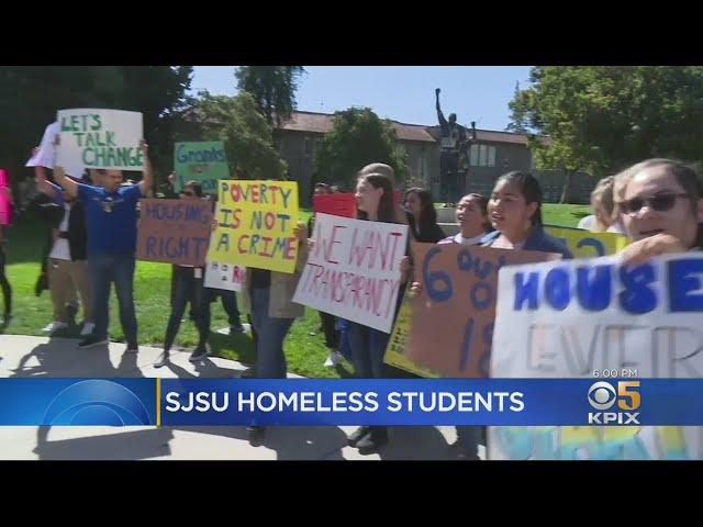 San Jose State Accused Of Not Doing Enough For Homeless Students