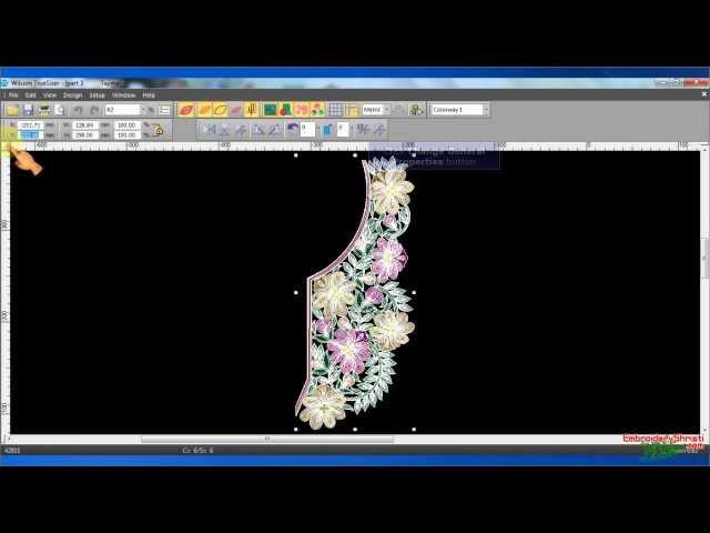 How to Center the designs using Free Wilcom True sizer tutorial
