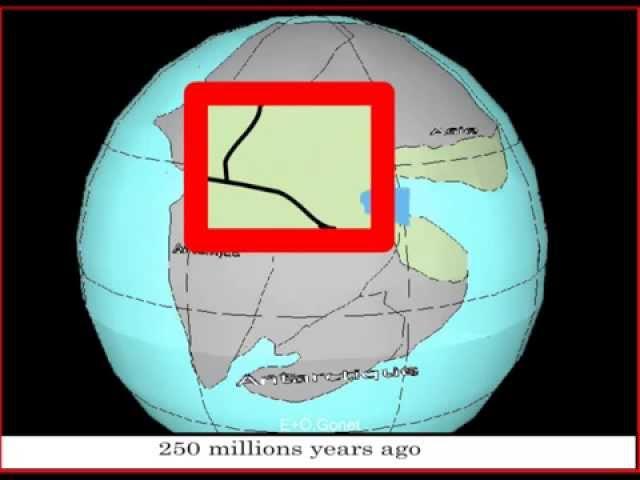 Formation of the Mediterranean and the Alps