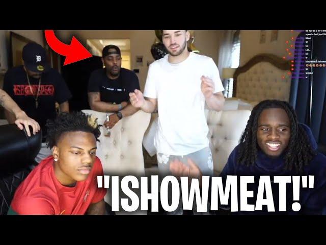 Adin Ross, Kai Cenat, and IShowSpeed's DAD SING ISHOWMEAT!