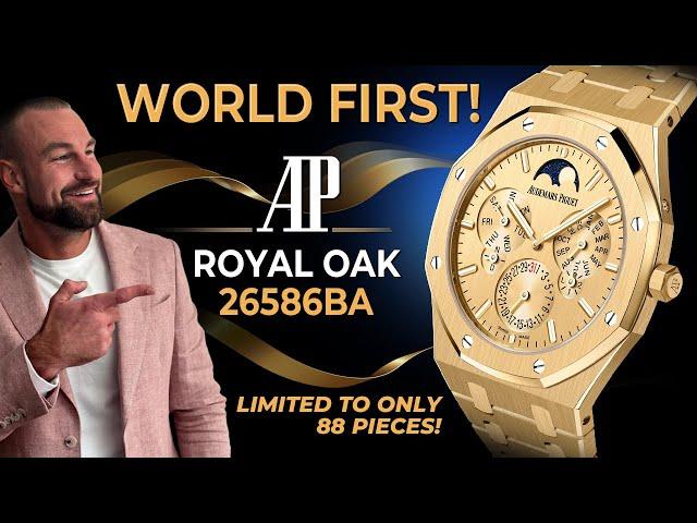 WORLD FIRST! Audemars Piguet Royal Oak 26586BA limited to only 88 pieces AND only sold in China