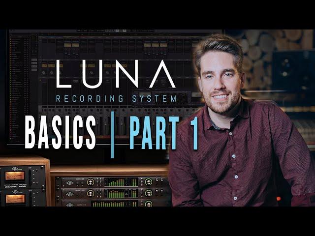 Universal Audio Luna Basics Part 1 | Session Creation & Interface Overview