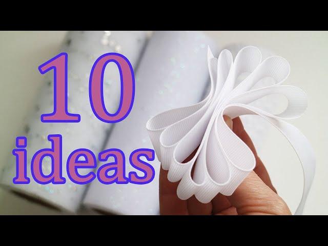 10 DIY Bow Ribbon Ideas