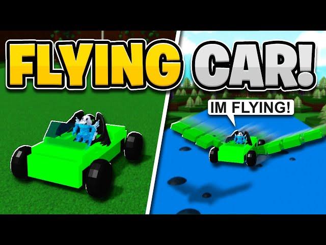 WORKING FLYING CAR!! - Build A Boat For Treasure!