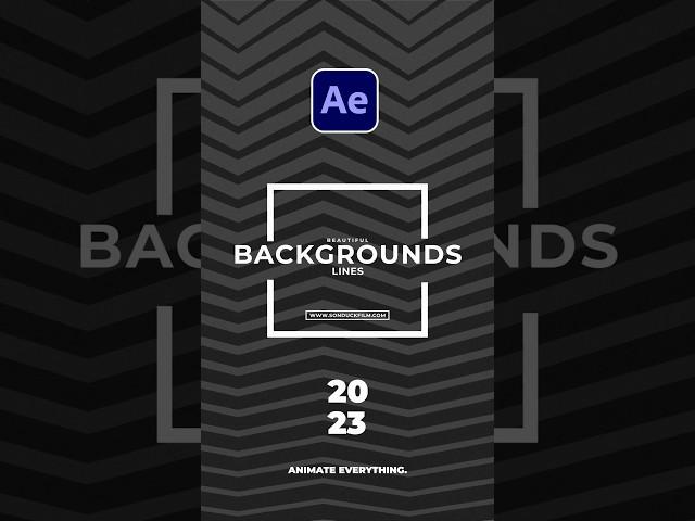 Level Up Your Backgrounds With 1 Simple Trick in After Effects #aftereffect