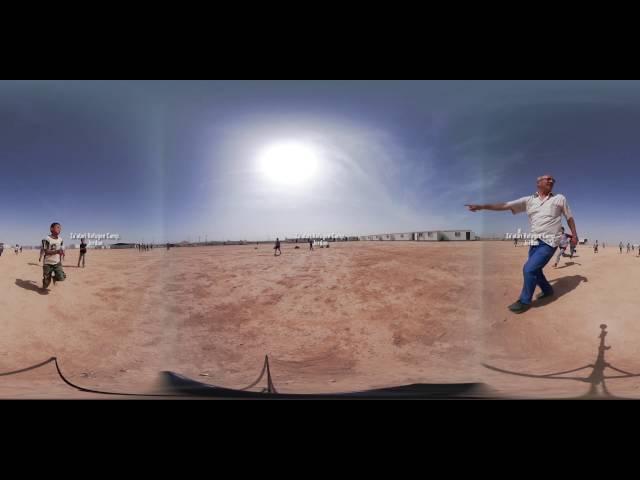 Inside Zaatari Refugee Camp with Olivia Wilde in 360º