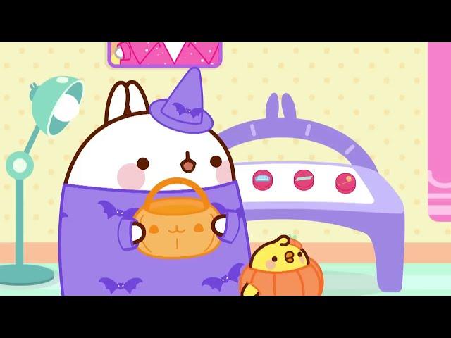 Molang - This is Halloween ! Ghost Stories and more ! |  cutecartoon More ⬇️ ⬇️ ⬇️