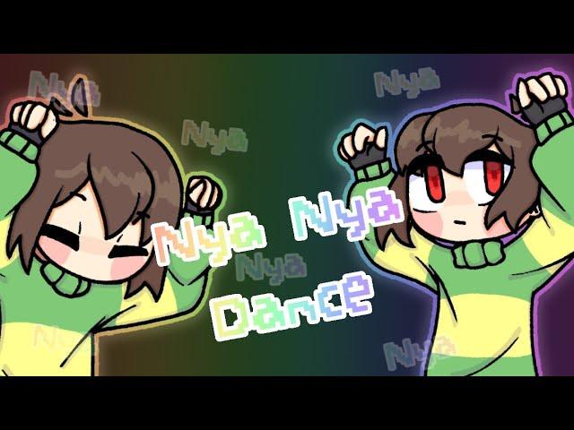 Nya Nya Dance | Animation meme | UNDERTALE? | oc Chara | Flipaclip