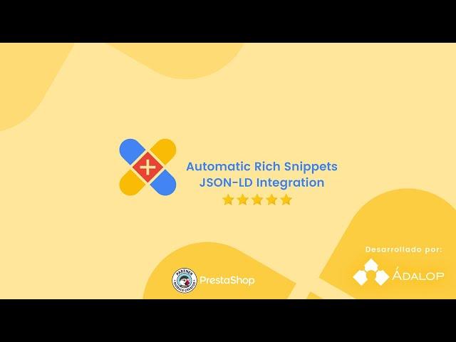 Automatic Rich Snippets JSON-LD Schema Integration V4.X - PrestaShop Module