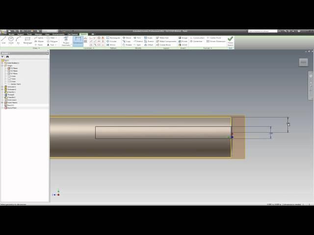 Inventor 2011 - Week 8 - Sliding Screw