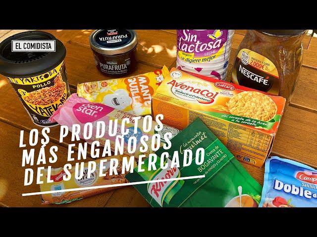 Los productos de supermercado más engañosos | EL COMIDISTA