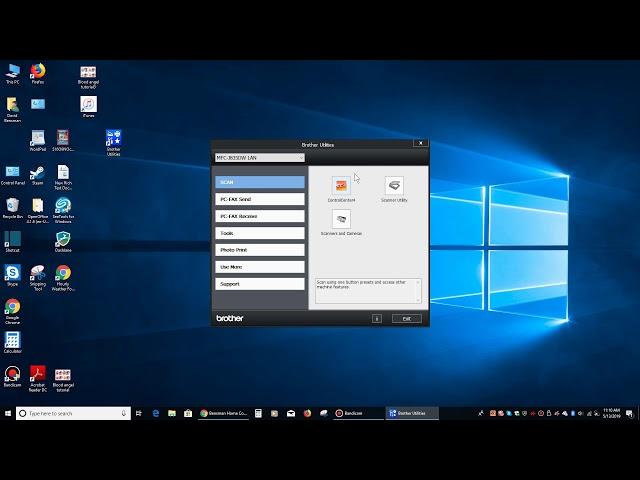 How To Scan From A Brother All In One Printer In Windows 10