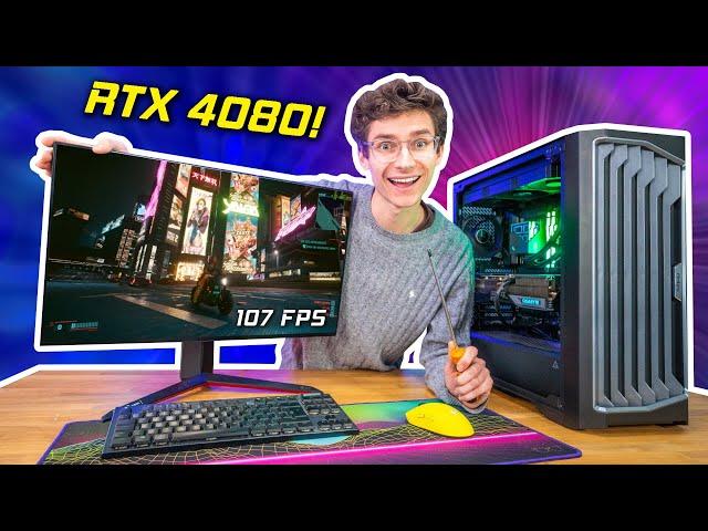 The BEASTLY RTX 4080 Gaming PC Build 2023! Ryzen 9 7900, Ray Tracing Gameplay Benchmarks | AD