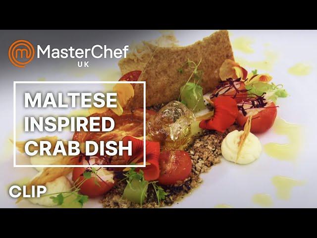 Crab and Tomato Dish | MasterChef UK | MasterChef World