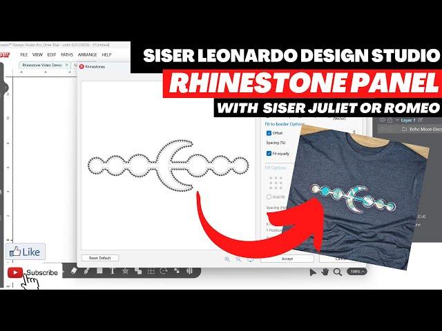 Complete Guide to the New Rhinestone Panel in Siser Leonardo Design Studio | Tips & Tricks