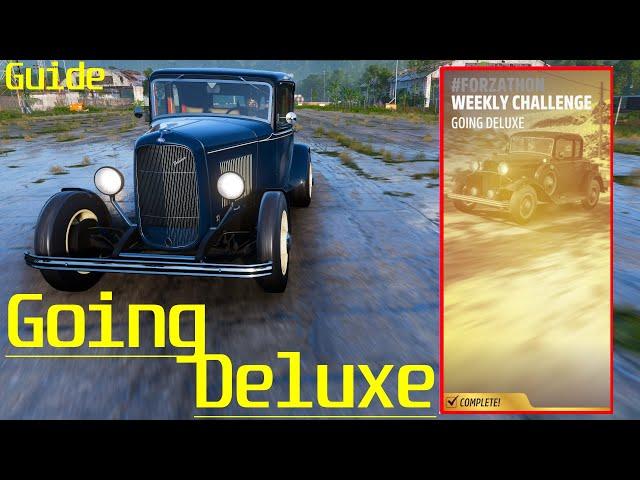 Going Deluxe Forzathon Weekly Challenge Guide | Forza Horizon 5 Series 41 Week 3