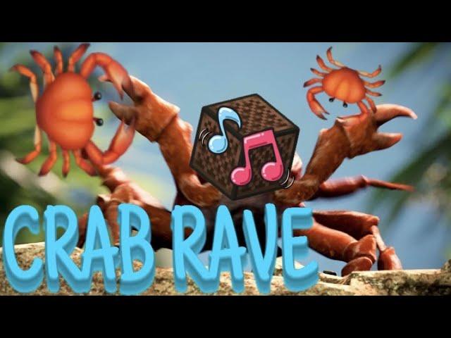 Making Noisestorm - Crab Rave using noteblocks in Minecraft