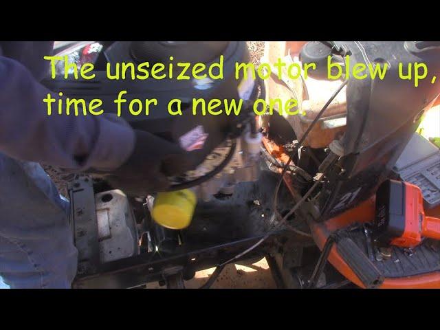 Briggs and Stratton  Intek 540cc 19-21HP Engine Replacement on Ariens / Husqvarna Riding Lawnmower