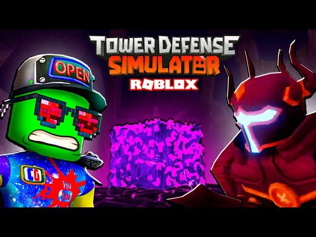 БОСС - ПАЛАЧ! Прохождение ХЭЛЛОУИНСКОГО ИВЕНТА Акт 1 в Режиме Tower Defense Simulator Roblox