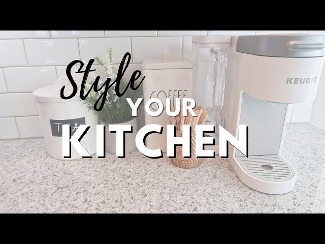 10 Ways To Style Your Kitchen | Rental Friendly Kitchen Decor