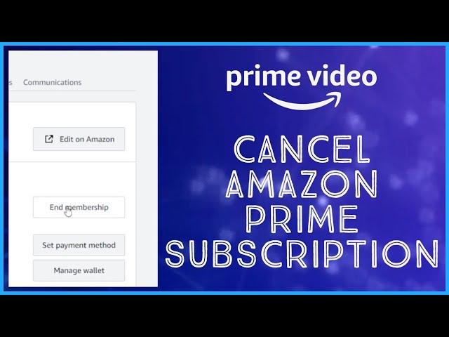 How To Cancel/Remove Amazon Prime Subscription 2023?