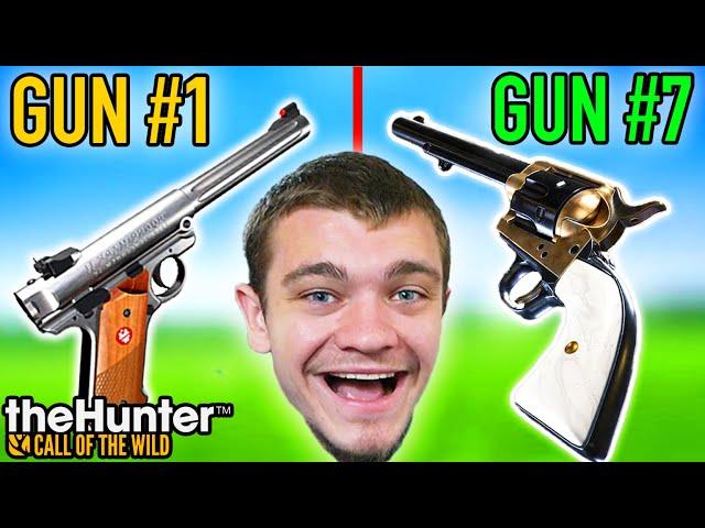 Hunter Call of the Wild PISTOLS Only GUN GAME 2!