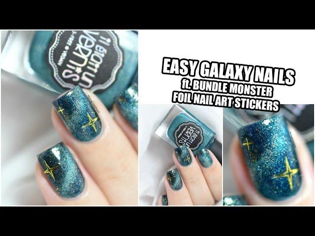 How To: Easy Galaxy Nails || Marine Loves Polish