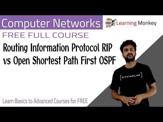 Routing Information Protocol RIP vs Open Shortest Path First OSPF || Lesson 89 || Computer Networks